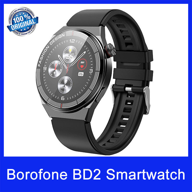 Borofone BD2 Smartwatch. Bluetooth 5.1. 1.28” Screen. IP68 Waterproof. Local SG Stock.