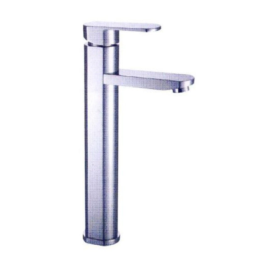 Arino Bruni Tower Basin Cold Tap | T-9018CL | Brass Material | Chrome Finish | 2 Ticks | 1 Year Warranty