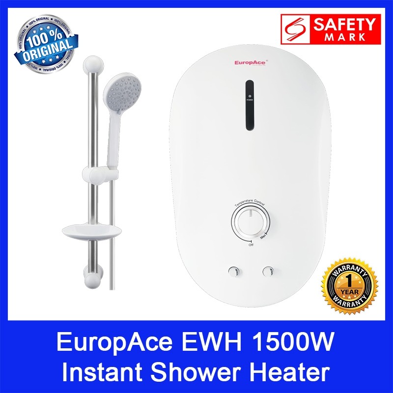 CLEARANCE SALE EuropAce EWH 1500W Instant Shower Heater. aka EWH1500W. High-Quality UK Technology Heating.