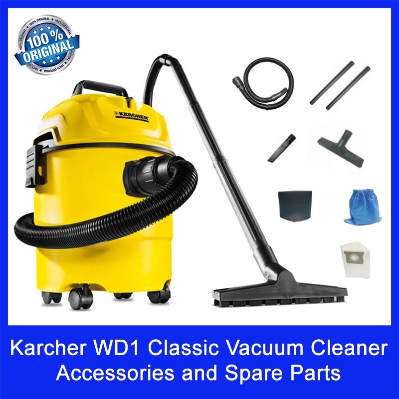 Karcher WD1 | WD 1 Classic Vacuum Cleaner Accessories and Spare Parts | Complete range of parts. Guaranteed Original